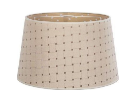 beige fabric lampshade made from China lampshade materials supplier mega